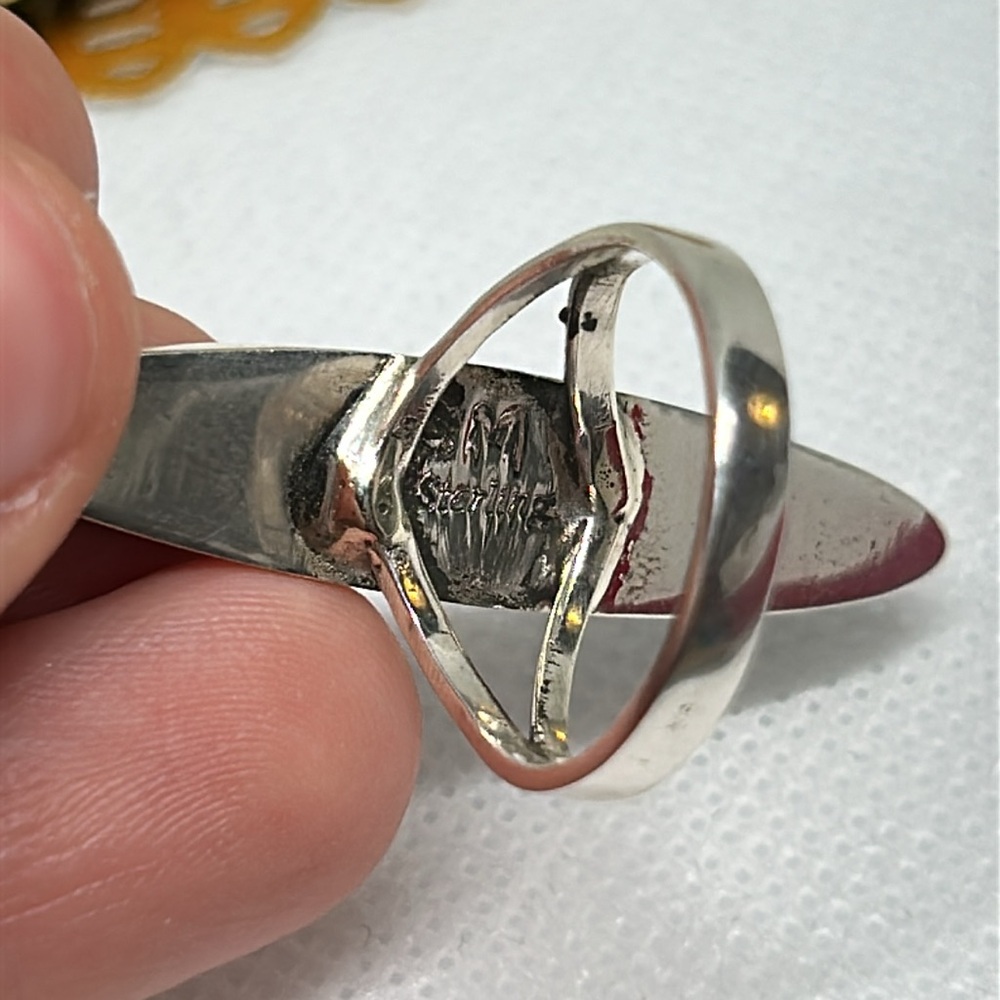 Native style Galaxy Inlay ring sterling - Picture 6 of 6
